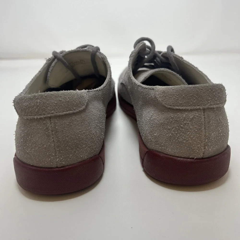 Cole Haan Air Jasper Wingtip Oxford Men's Size 8M Gray Suede Red Sole